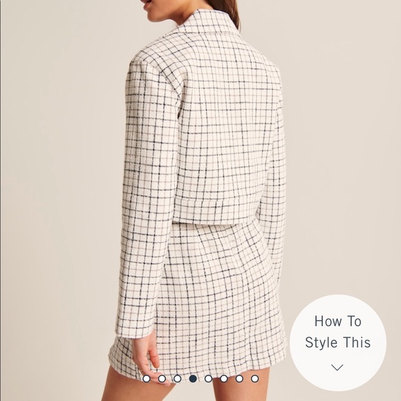 Cropped Tweed Jacket - Picture 4 of 6